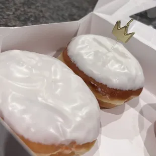 Lemon and raspberry filled deliciousness.
