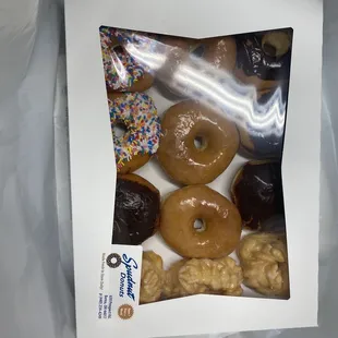 Dozen donuts