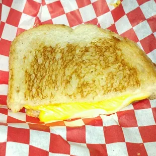 Grilled cheese, American on Sourdough