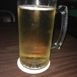 I like my beer like I like my men...Tall