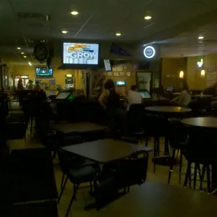 people sitting at tables