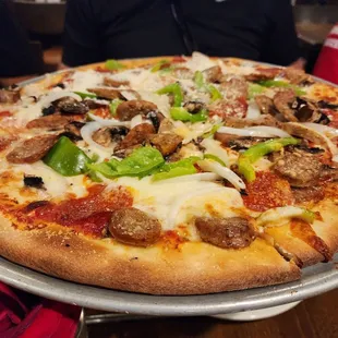 Sausage pizza