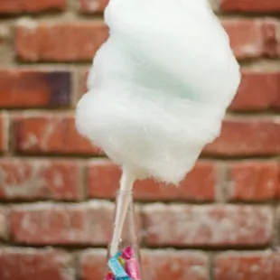 a cotton candy floss