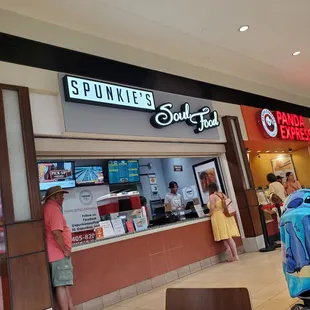 customers in a store