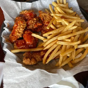 Chicken tenders &amp; fries