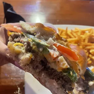 Cheddar Jalapeño Burger