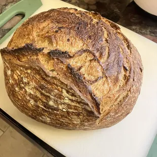 Thyme Onion Sourdough Loaf
