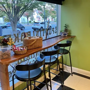 interior, sushi and sashimi