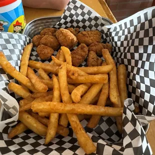Nuggies and fries