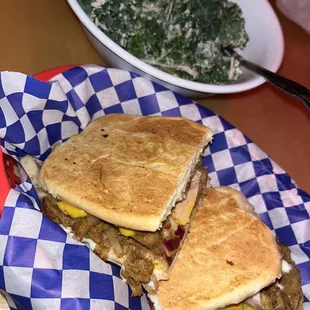 Vegan Cubano &amp; Kale Caesar