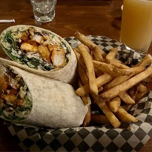 Buffalo chicken wrap