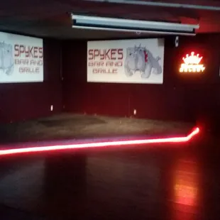 Two bar within Spyke's and this is the Back bar area where live bands play on Friday &amp; Saturday night's. Pool &amp; darts here too.