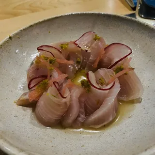 Kona Kampachi Crudo