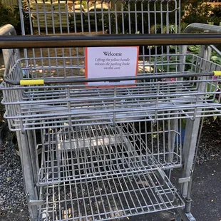 a shopping cart