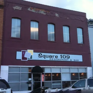 the outside of the building