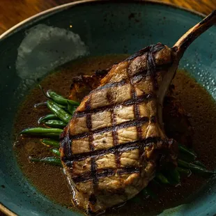Long Bone Pork Chop
