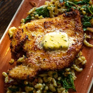 Asiago Chicken Schnitzel