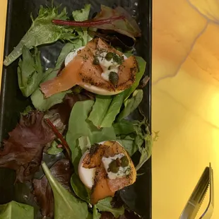 Smoked Salmon Deviled Eggs