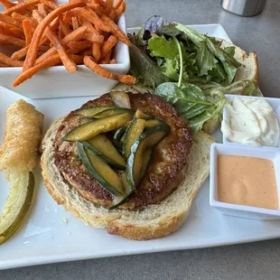 Tuna burger