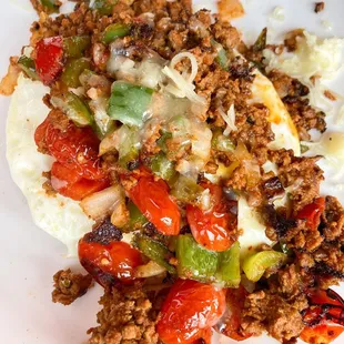 Italian Vegan Scramble