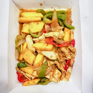 Mango chicken, 4/5. IG: @take.a.bite.with.me