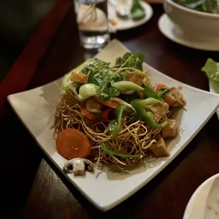 Crunchy Noodle with Tofu