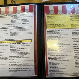 Menu (June 2024)
