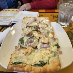 Flatbread pizza