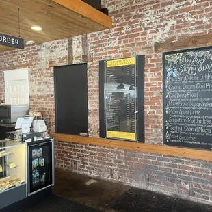 Inside. Menu. Merchandise.