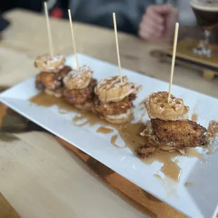 Chicken and Waffle Sliders