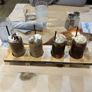 Espresso martini flight