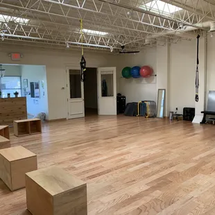 Our new location! Lots of room to spread out!