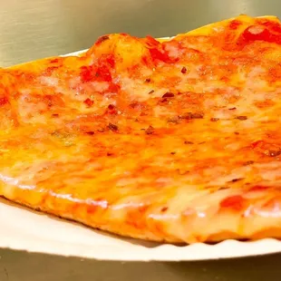Plain cheese pizza slice   $2.50 + tip