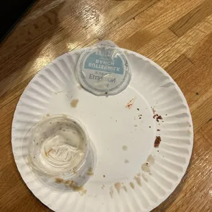 Empty plate!!