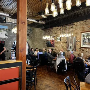 Another angle of the main eating room.