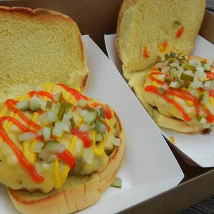 Two Single SquareBurgers