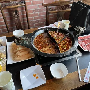 All you can eat hotpot