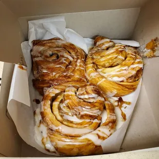Cinnamon roll croissant goodness!
