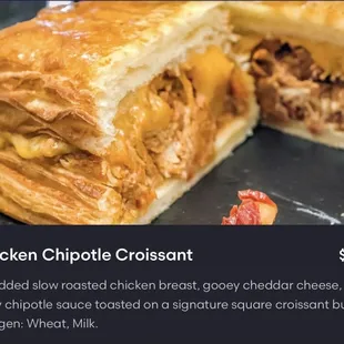 Chicken Chipotle Croissant (description/expectation)