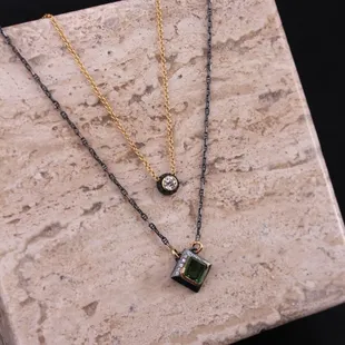 Gorgeous, fine luxury jewelry from two Colorado designers - Sarah Graham and Acebo Jewelry.