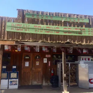 the outside of the building