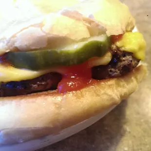 Best Burger I have had in the area so far.