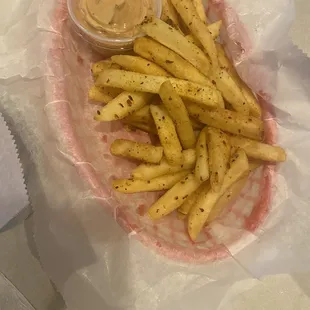 Spicy fries