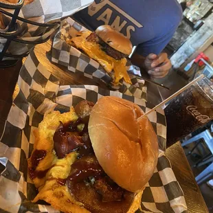 Western cheeseburger