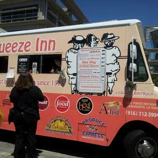 Squeeze truck at CalPERSZ