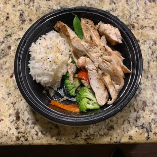 Teriyaki Chicken Teriyaki Rice Bowl