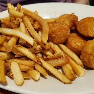 Fried scallops.