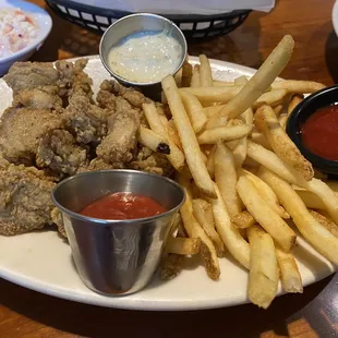 Fried Oyster Caesar Salad