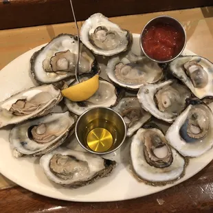 Steamed Oysters