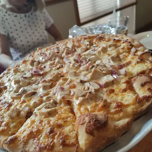 buffalo chicken pizza